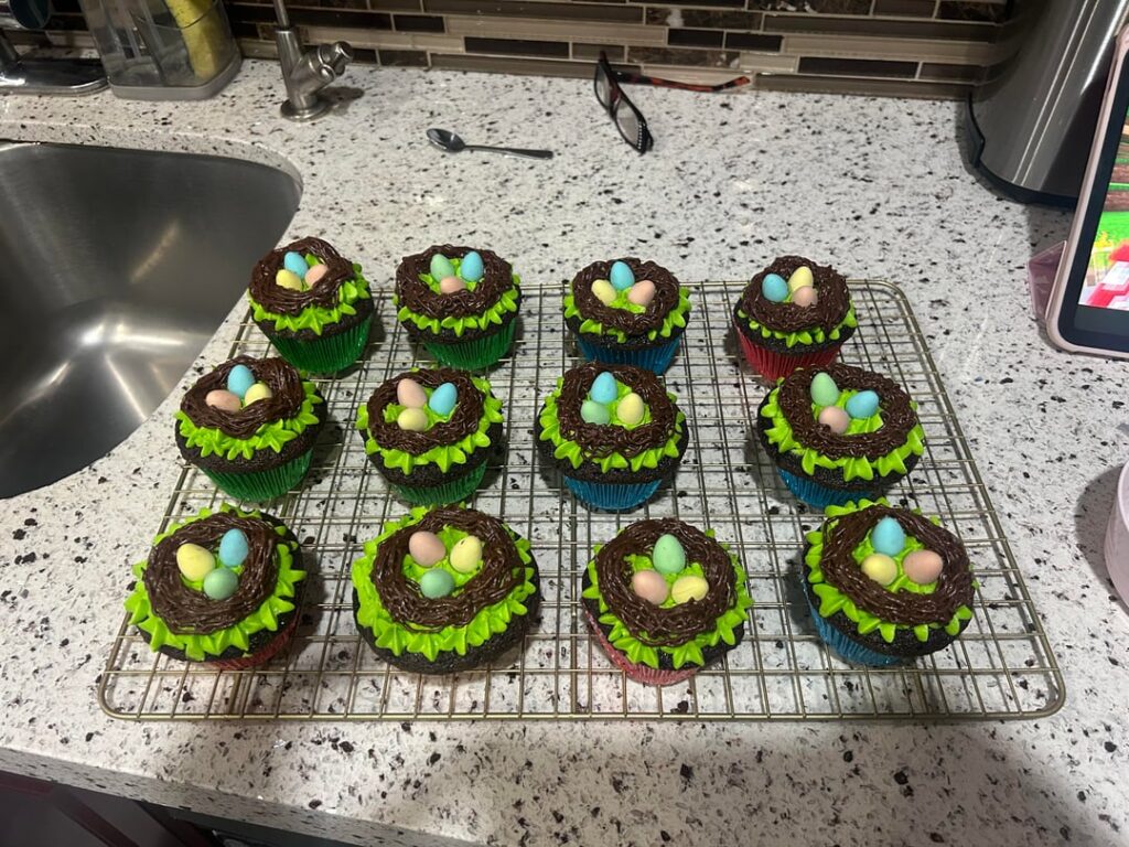 My contributions to my school's bake sale!