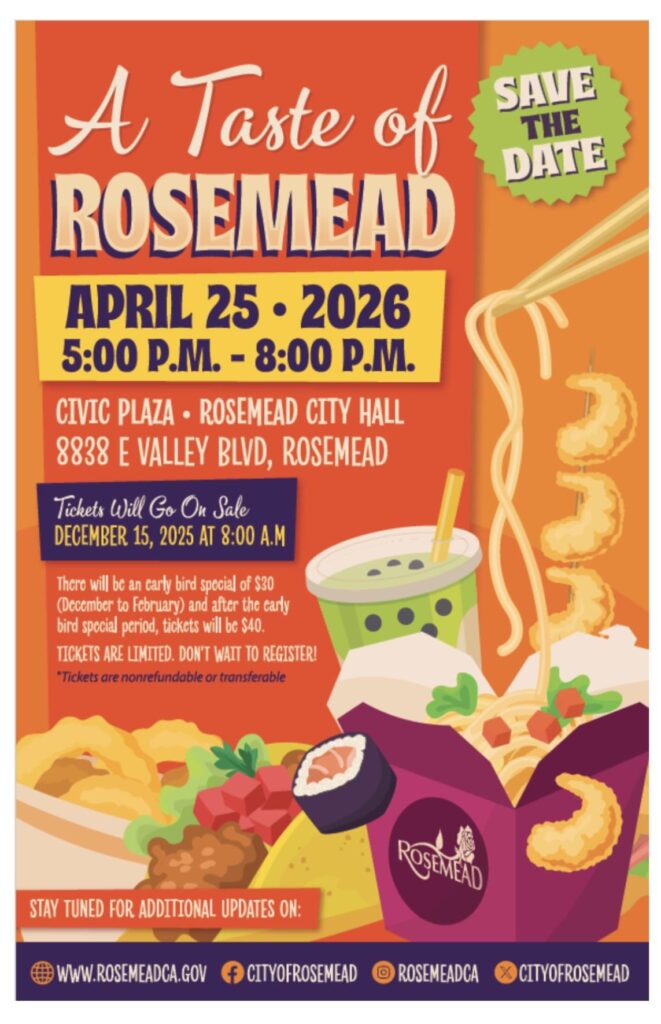 A Taste of Rosemead
