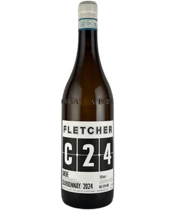 Fletcher C24 Langhe Chardonnay 2024 is one of the best white wines from Piedmont.