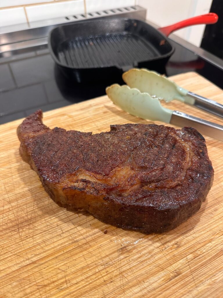 Reverse Seared Ribeye