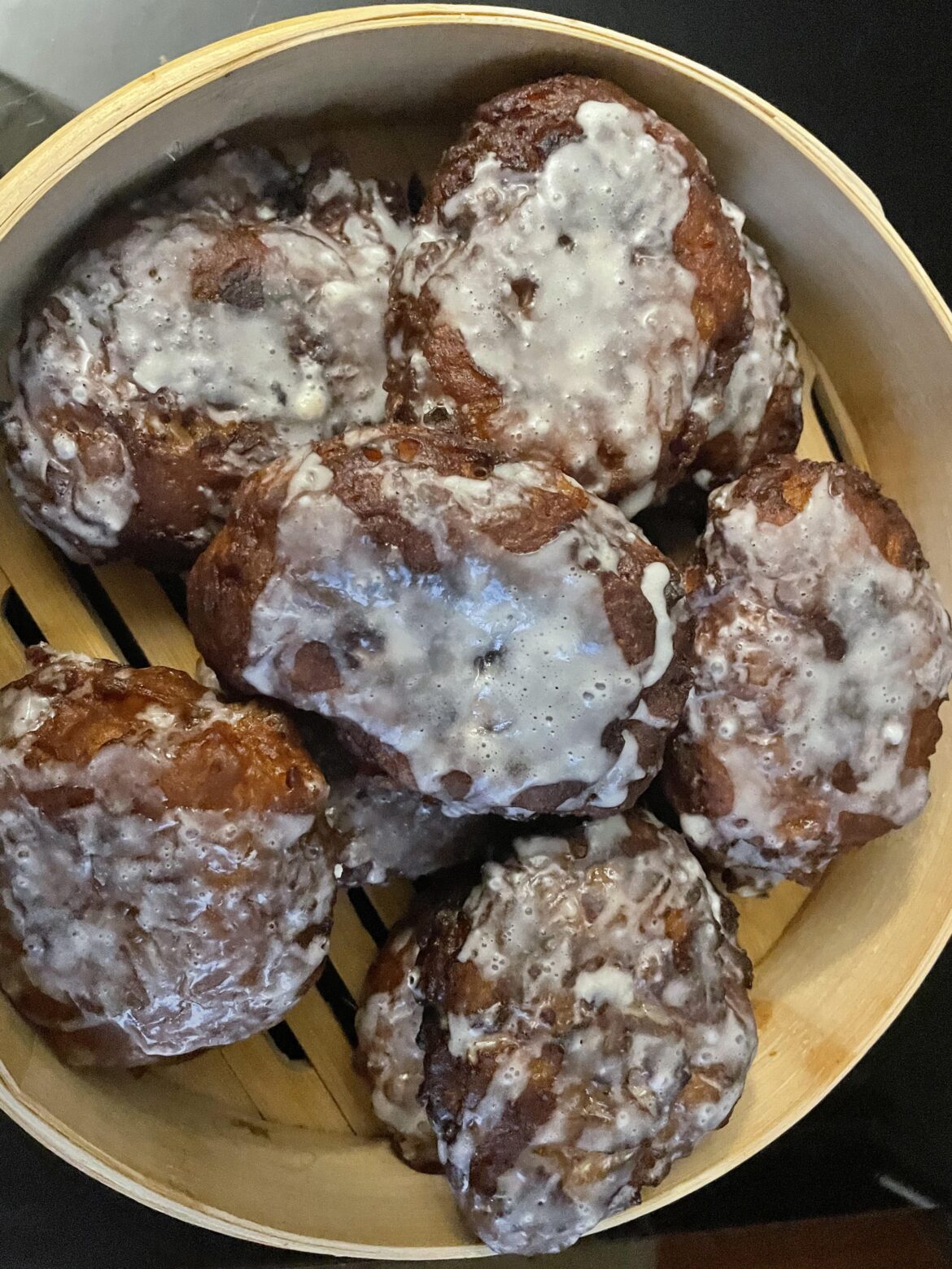 Homemade Vegan Apple Fritters