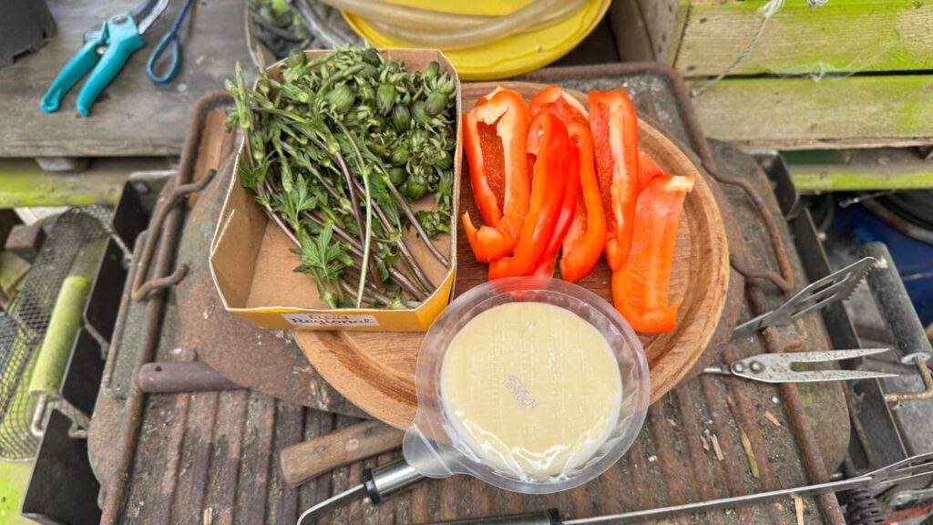 On the grill and in the pan with frankonian beer
