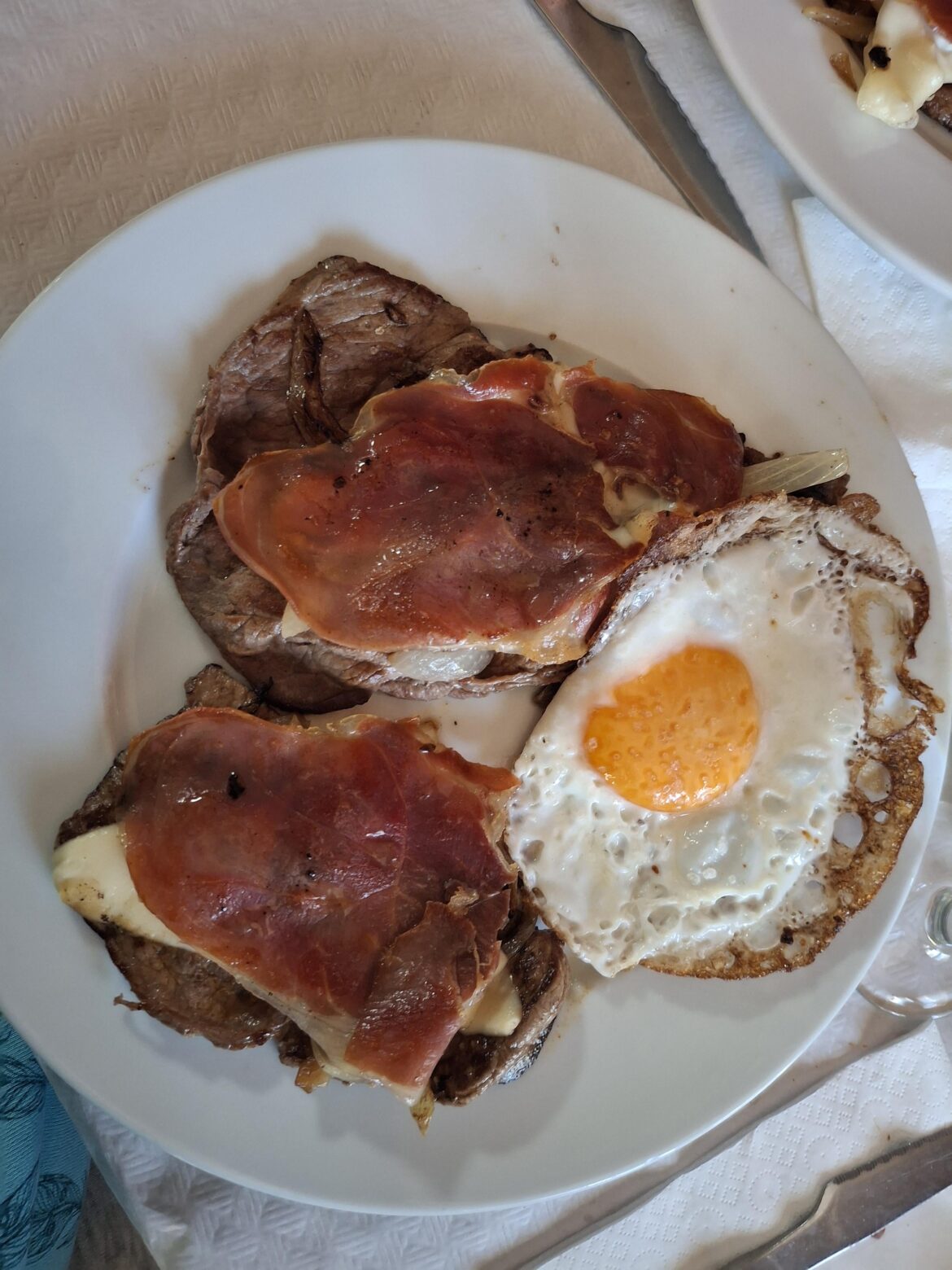 Spanish "almuerzo" aka brunch that amounts to a whole day's calorie intake