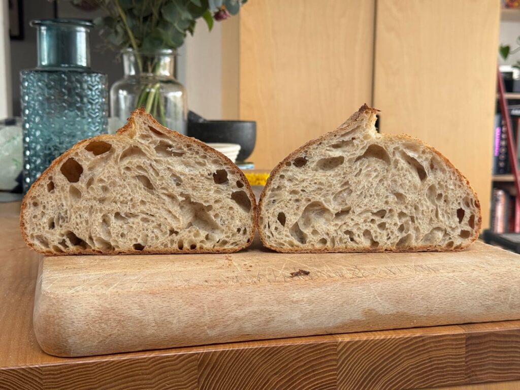 Switching flours made a big difference! My best loaf so far.