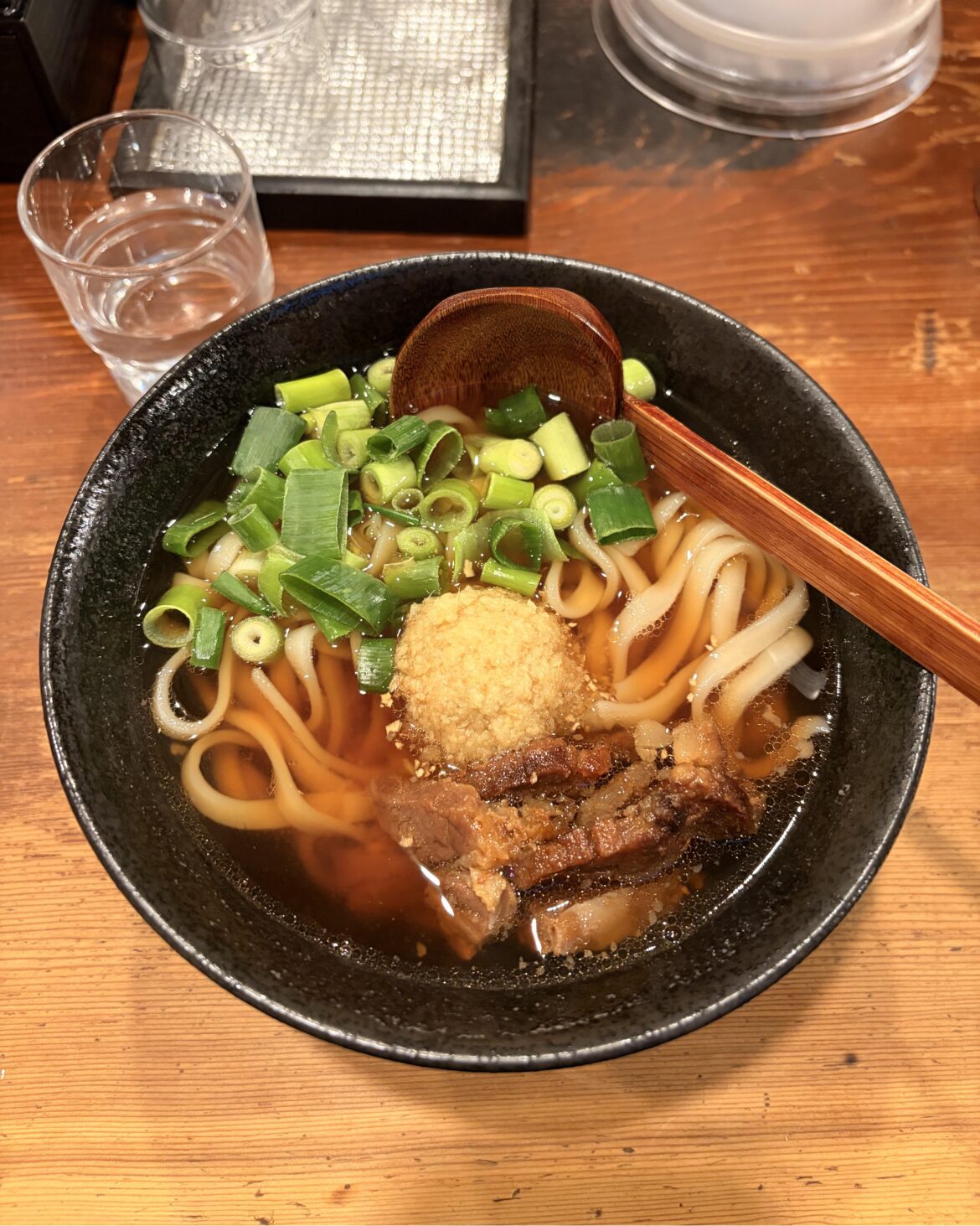 Niku Shoga Udon at Osaka, Japan