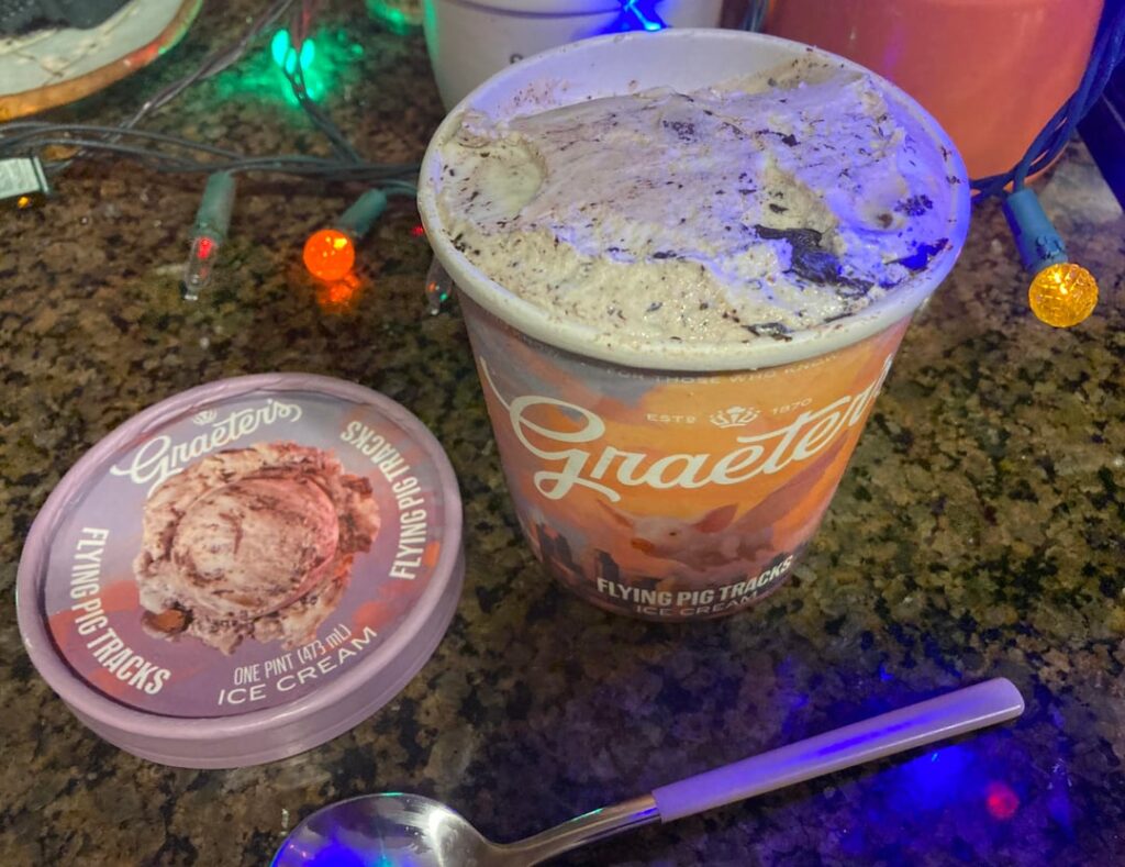 Flying Pig Tracks: Graeter’s soars with a seasonal twist on Moose Tracks’ vanilla, fudge and peanut butter cup trifecta