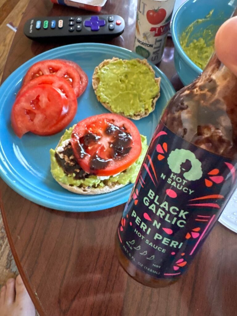 A lil something I made up, the sauce ties it all together