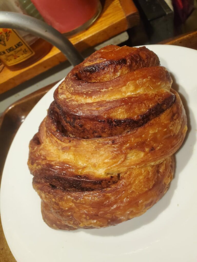 Chocolate Babka & Raspberry-Apricot cheese danish
