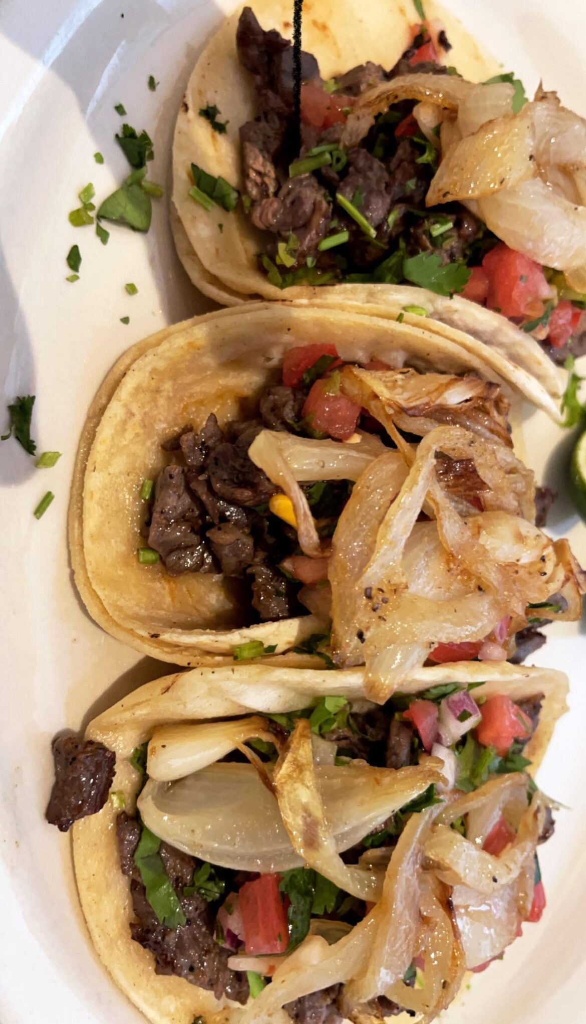 I went to a local toco restaurant in Miami, it was delicious