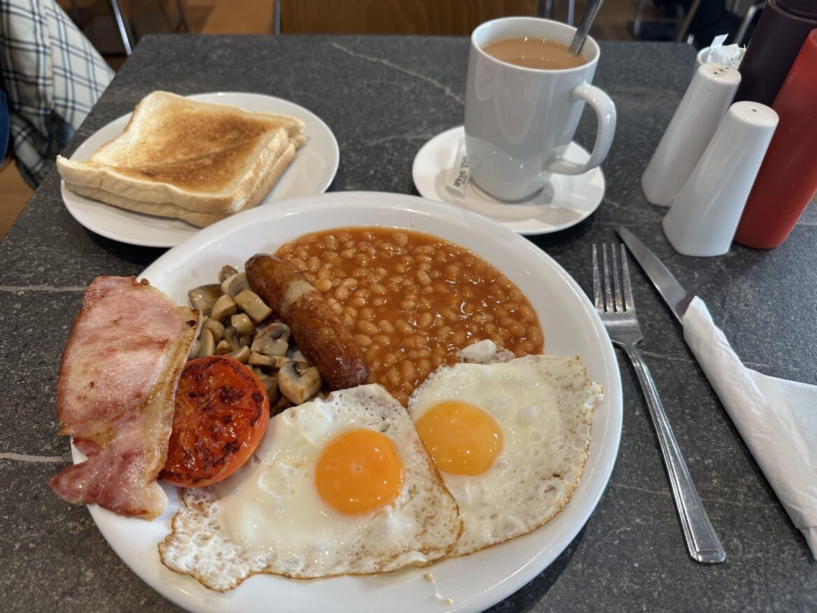 Raffles Cafe Paddington 12GBP