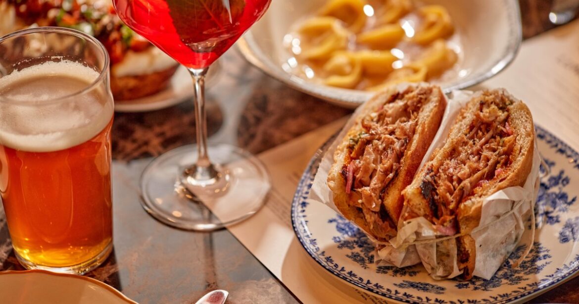 Porchetta Sandwich With Italian Salsa Verde Recipe