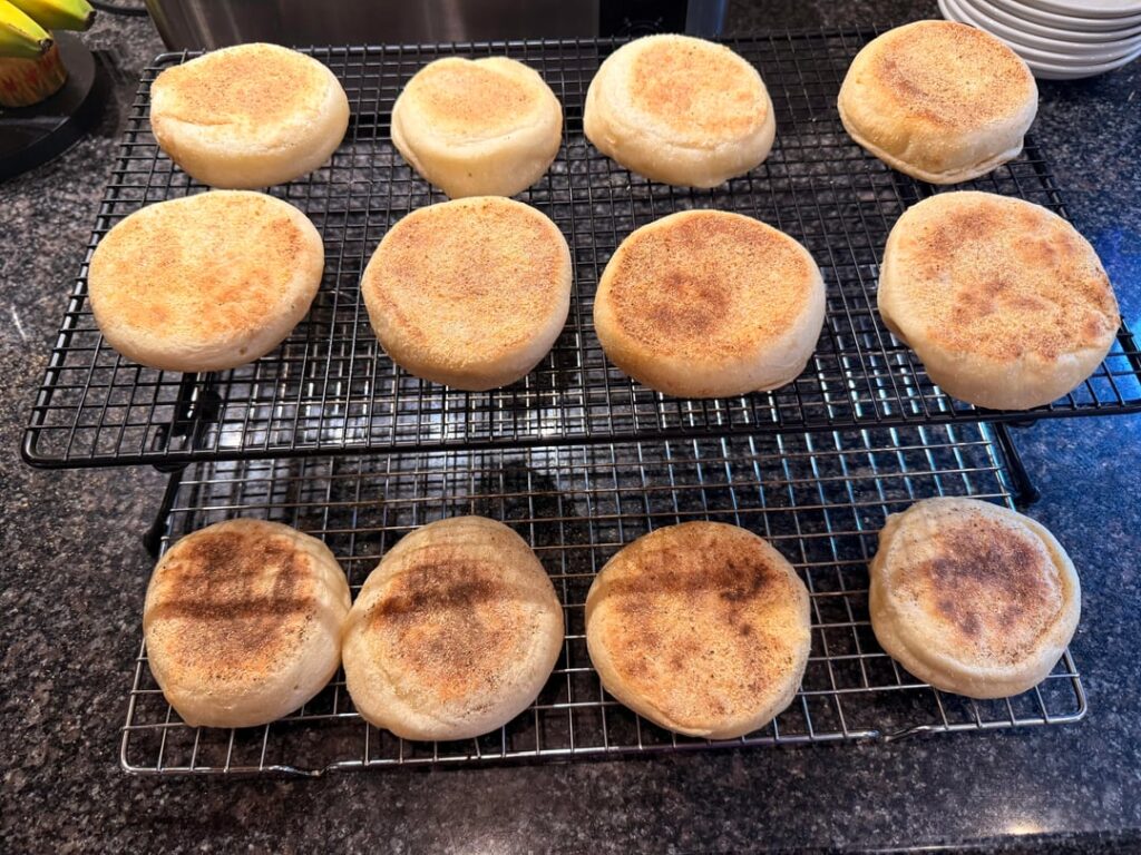 English Muffs. First try