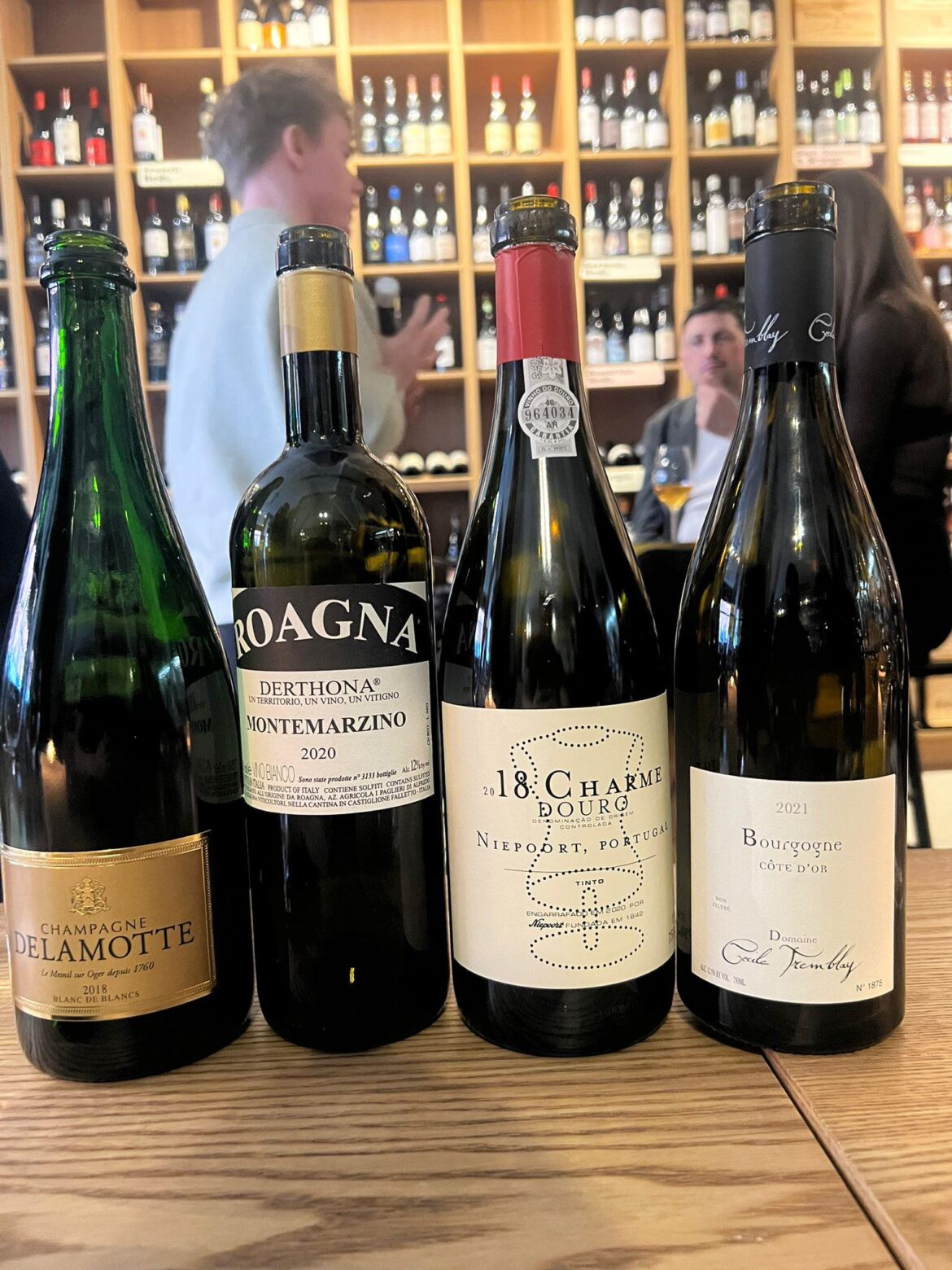 Blind tasting at local