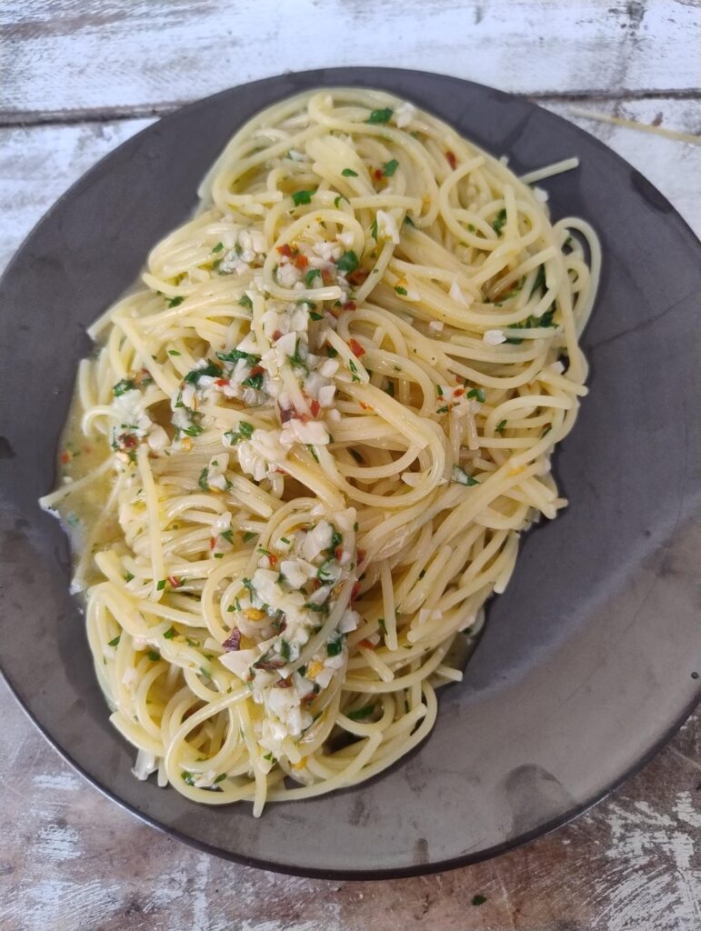Spaghettini Agliolio