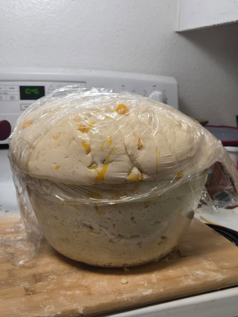 Jalapeño cheddar bread!