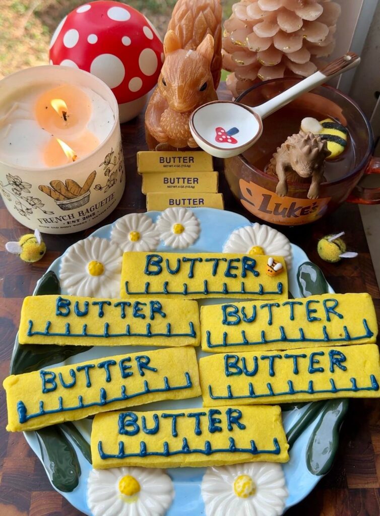 Made some butter cookies