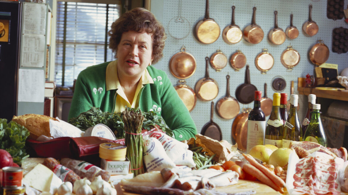 Julia Child Had More Happening Under Her Counter Than On It During TV Shoots