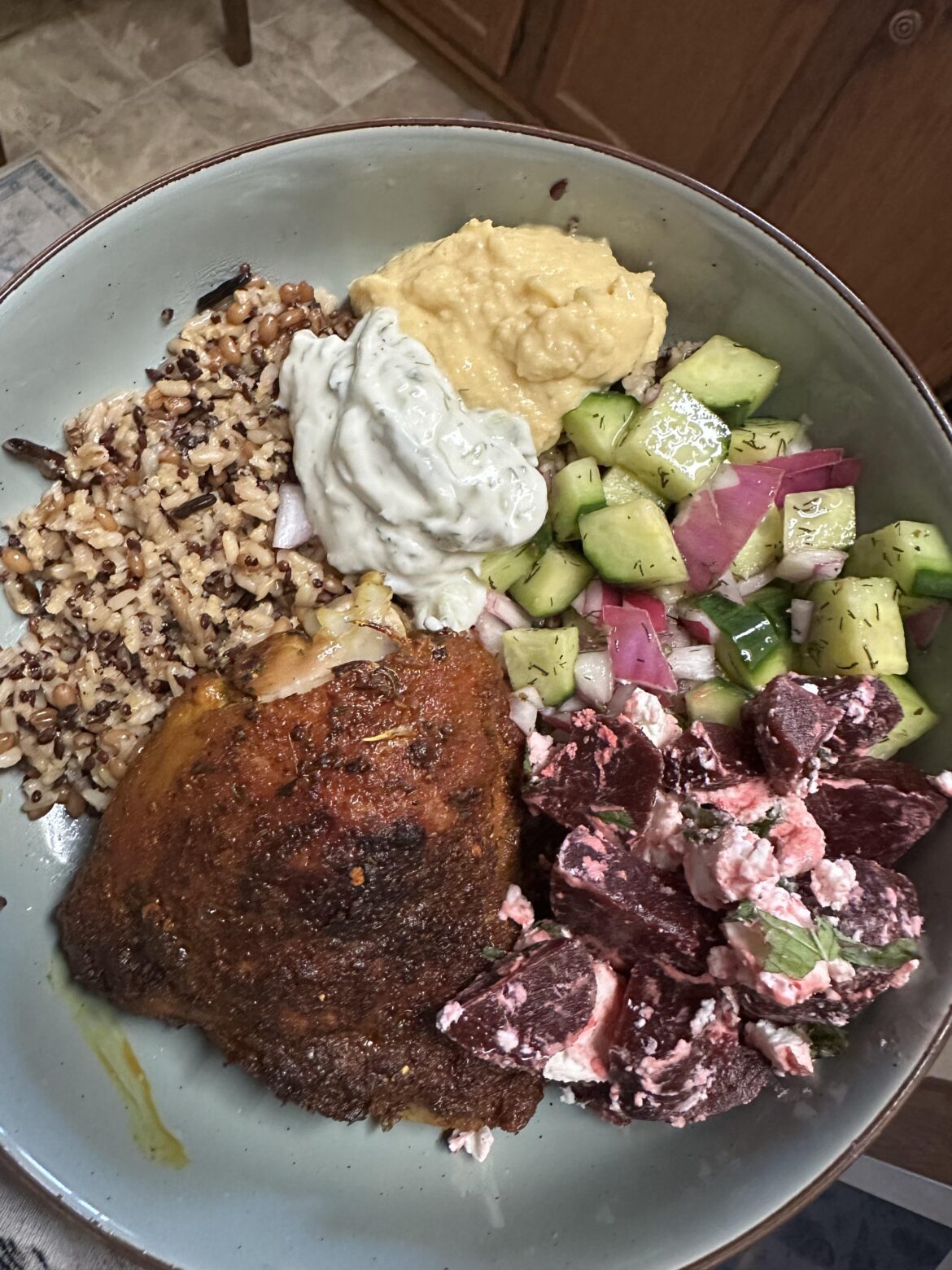 Nourishing bowl for dinner