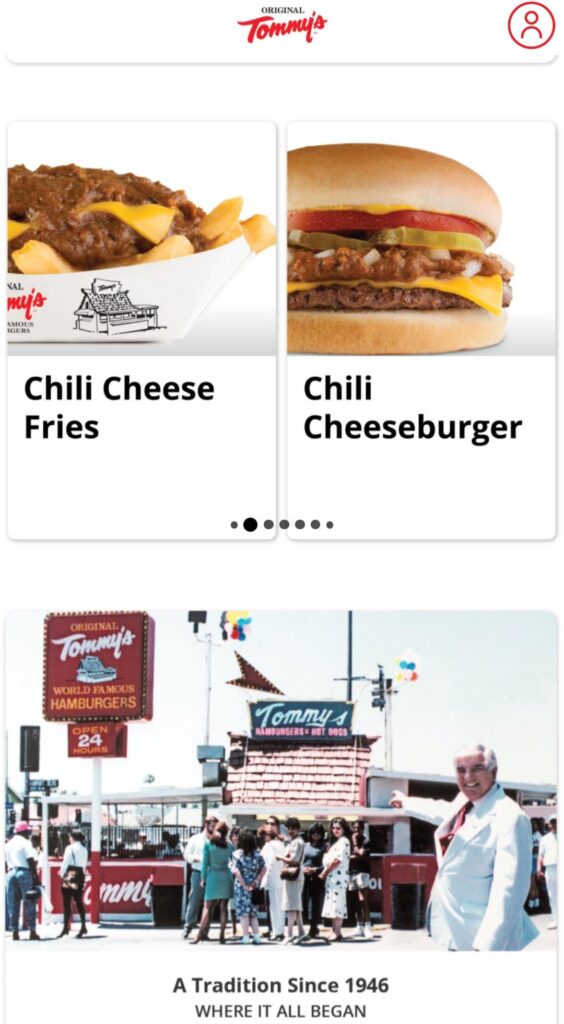 Original Tommys has a new app and reward system