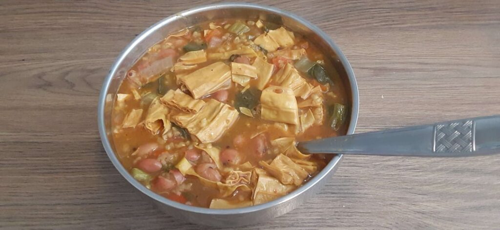 Fuzhu & Pinto Bean Stew