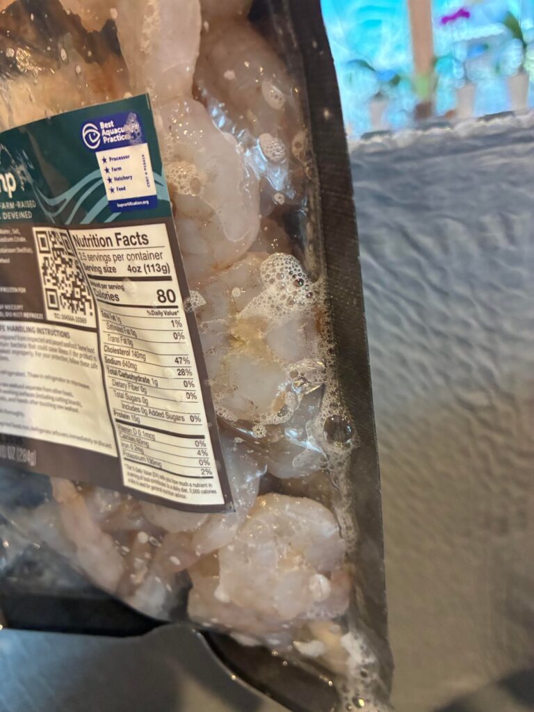 Why Are My Shrimp Bags Soapy?! - Dining and Cooking