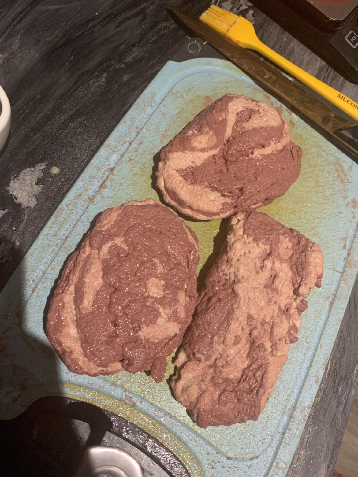 Seitan steak experiment Seitan steak experiment