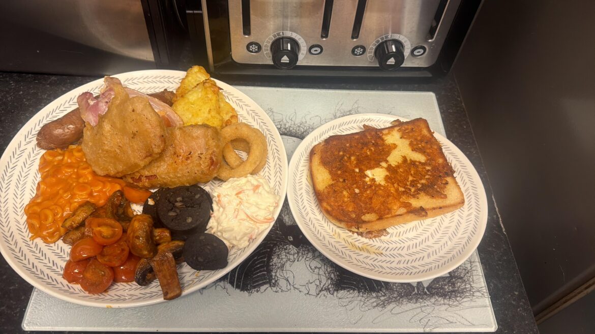 The issue with waiting until 4.30 for breakfast