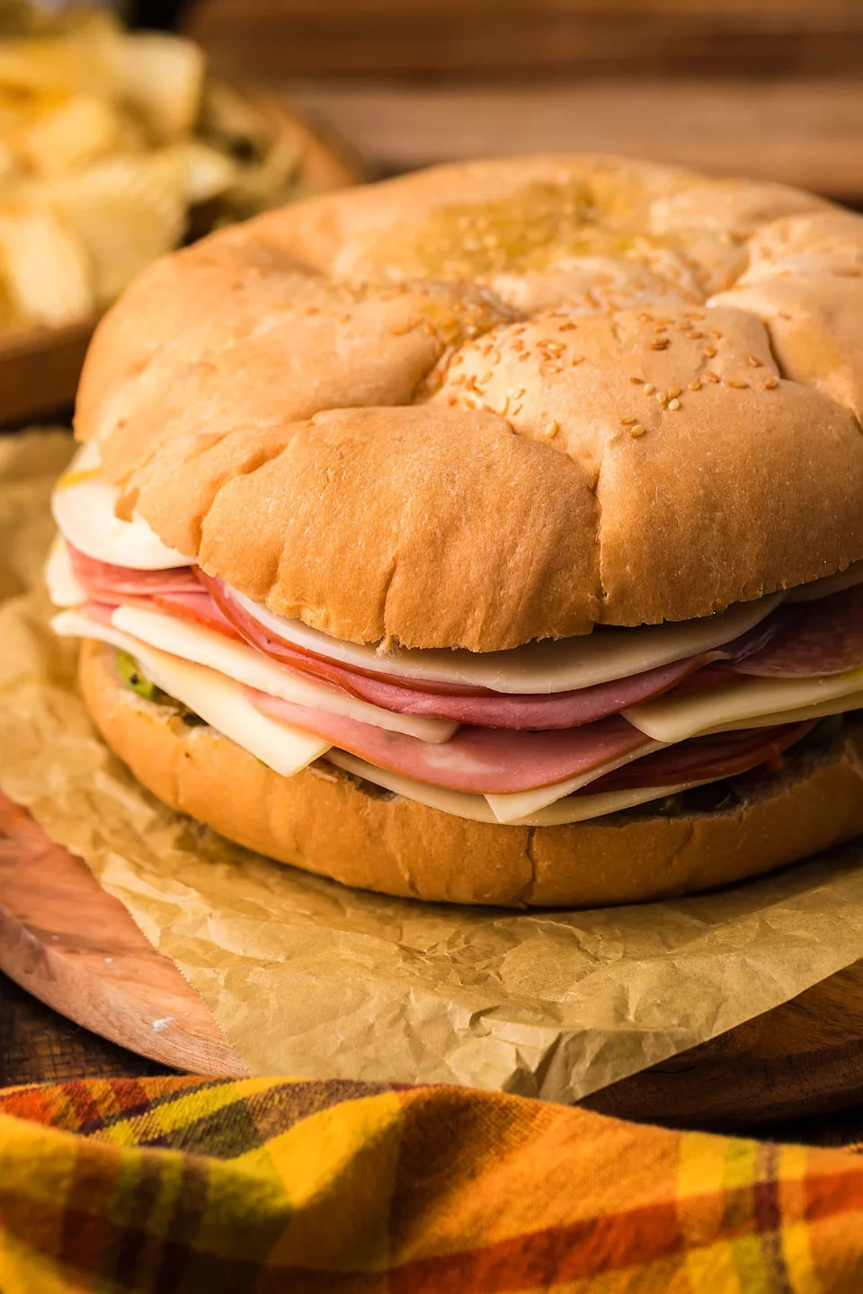 Muffaletta Sandwich - Photo Credit: xoxoBella.