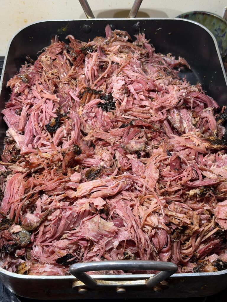 Montreal Smoked Meat: Pulled Pork Edition