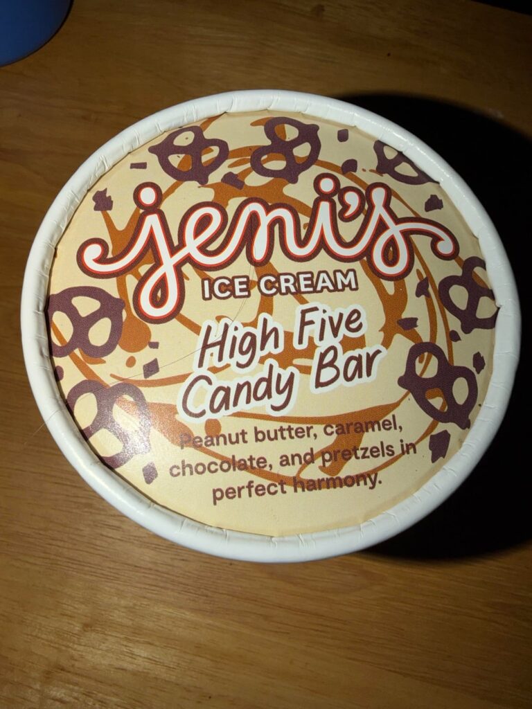 Jeni’s High Five Candy Bar Jeni’s High Five Candy Bar
