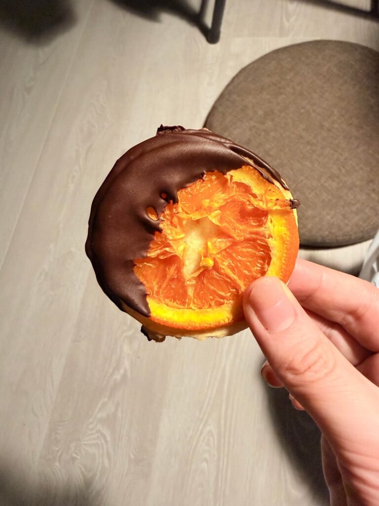 My Orange & Dark Chocolate Cookies 🍊🍫