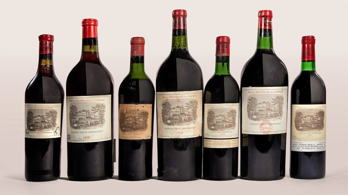 Eye Opening Sotheby’s Wine Auction Tops $2.1M with Rare Lafite Bottles