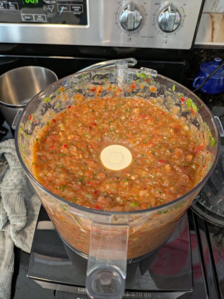 Fermented salsa, but with more pictures