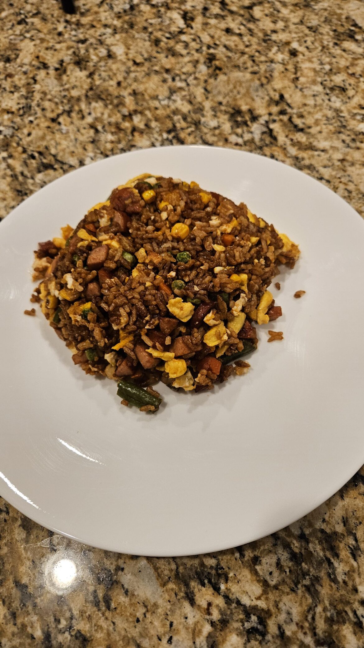 Hot dog fried rice. No regrets!