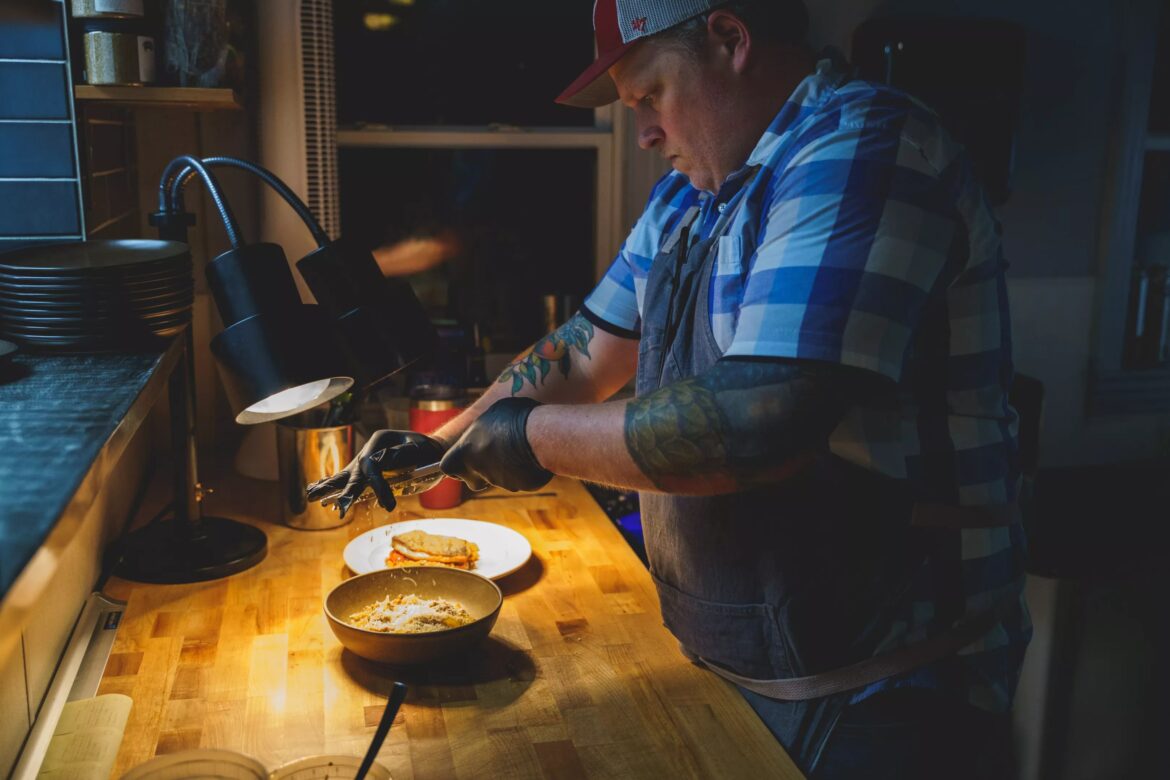 Chef Scott Girling at Osteria Il Muro