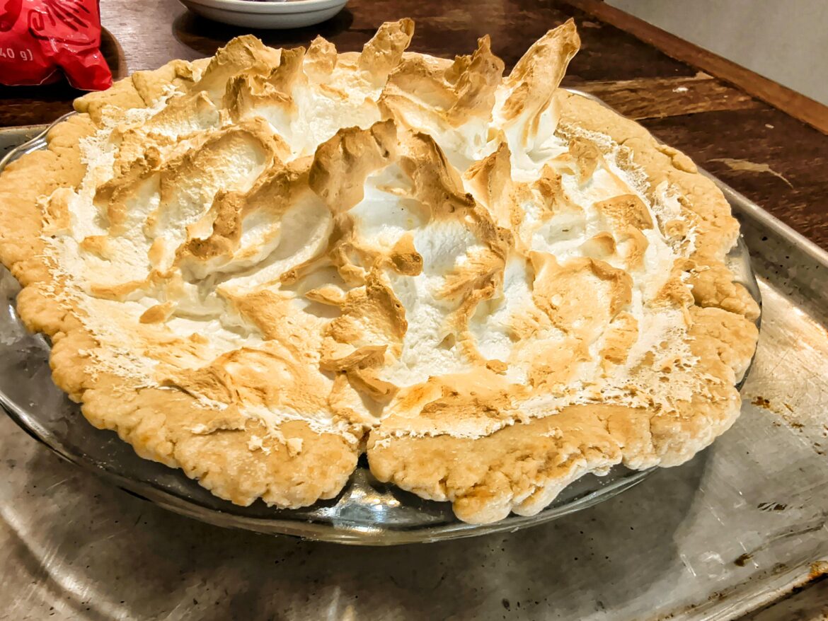 Vegan Lemon Meringue Pie