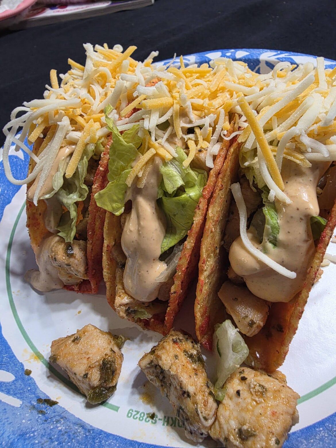 Jalapeno Crunchy Chicken Taco