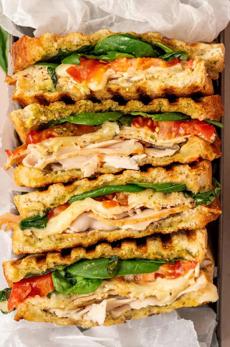Turkey Pesto Sandwich - Photo Credit: Seasonal Cravings.