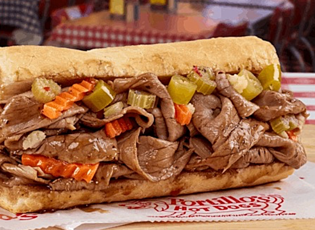 portillo's italian beef