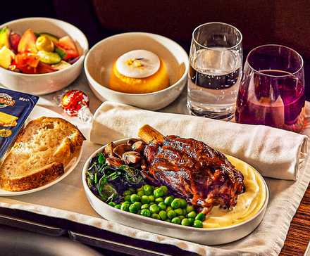 Premium Economy meals