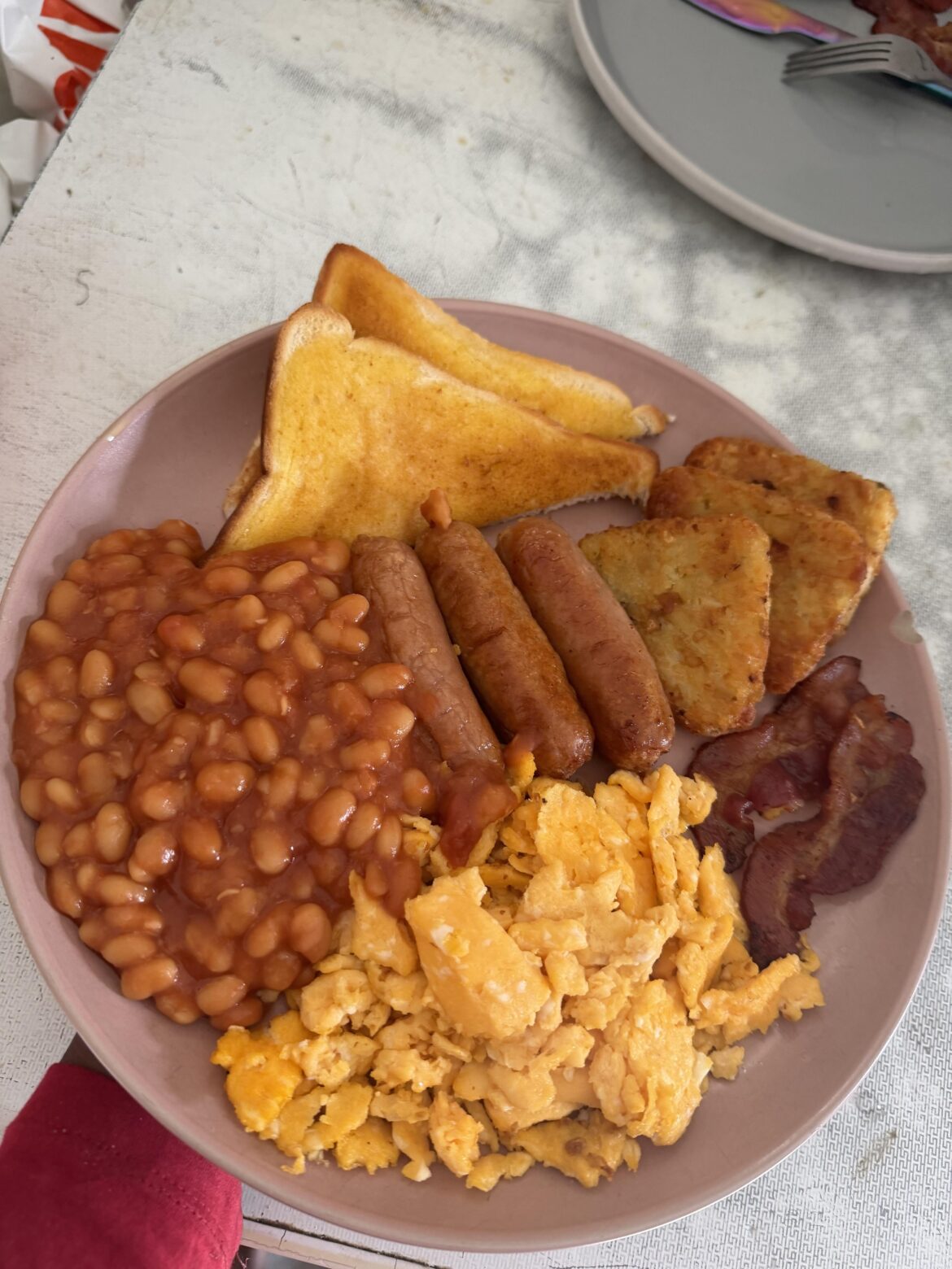 Homemade fry up