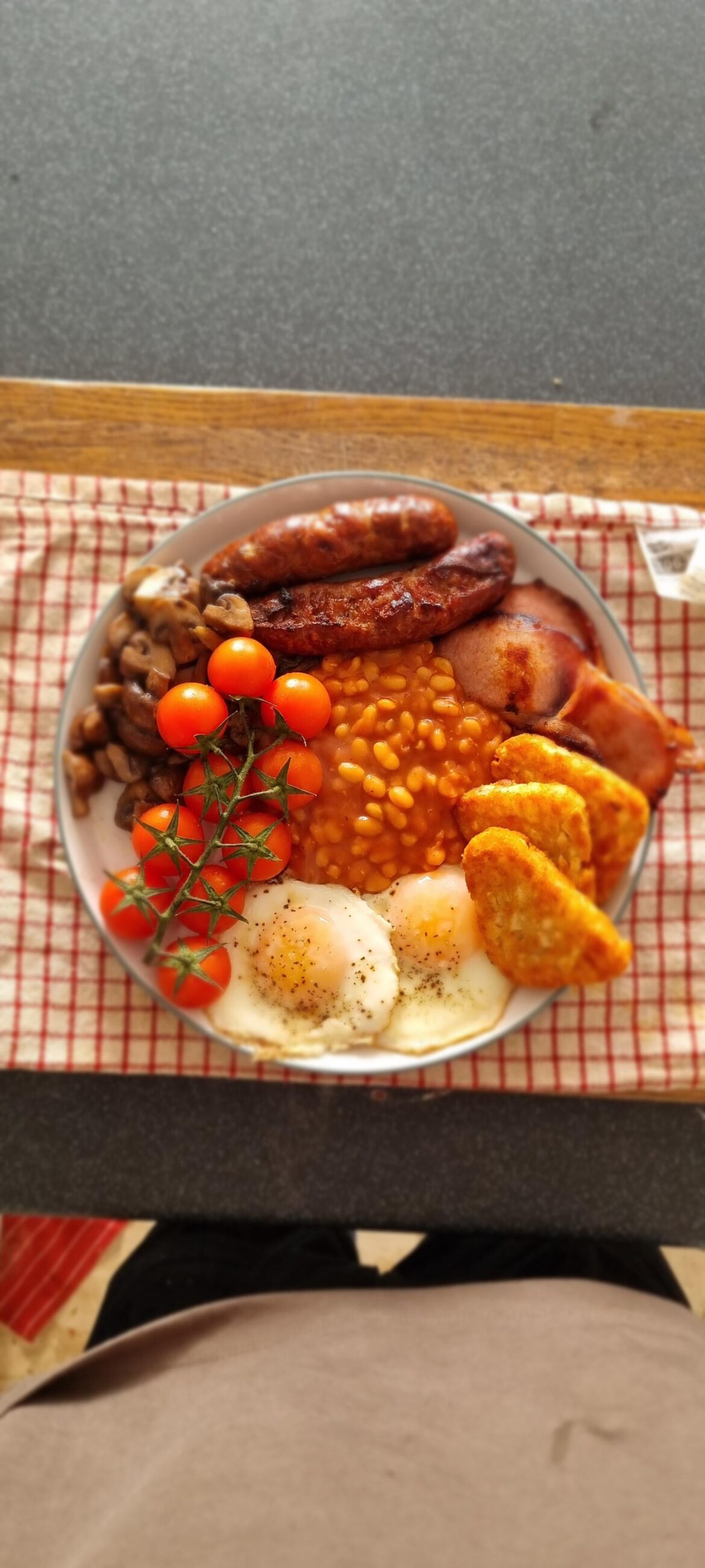 Morning off... might as well have a fry up