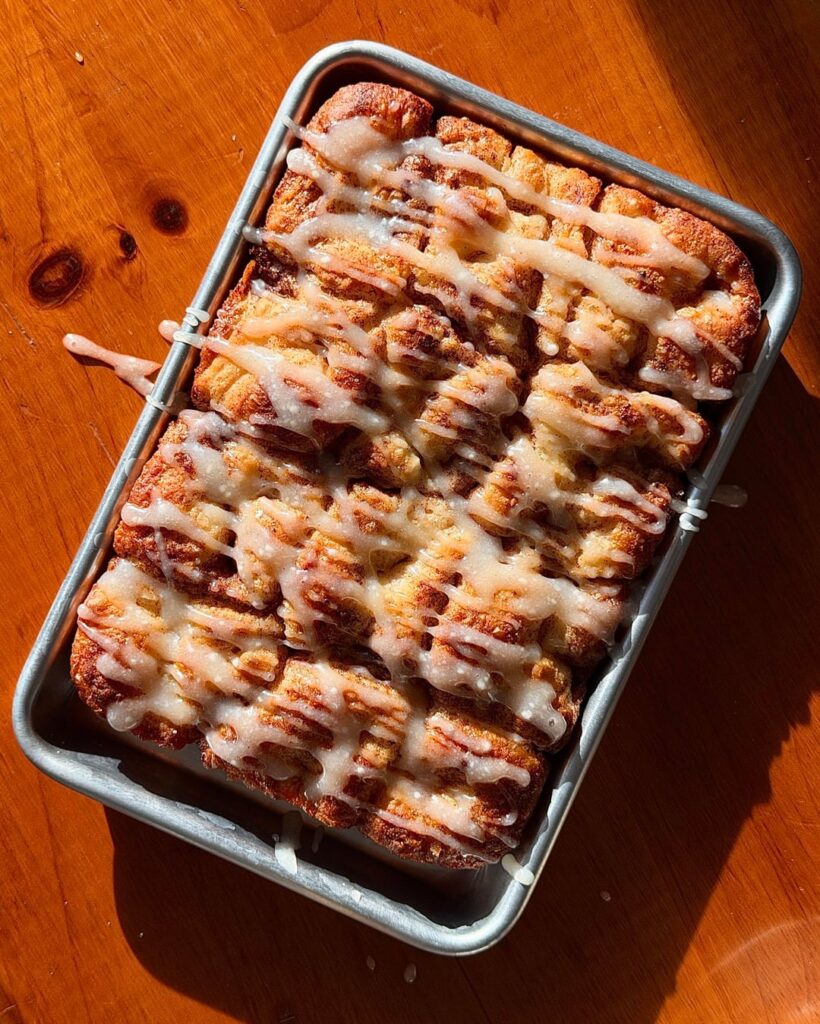 Sweet focaccia 2 ways