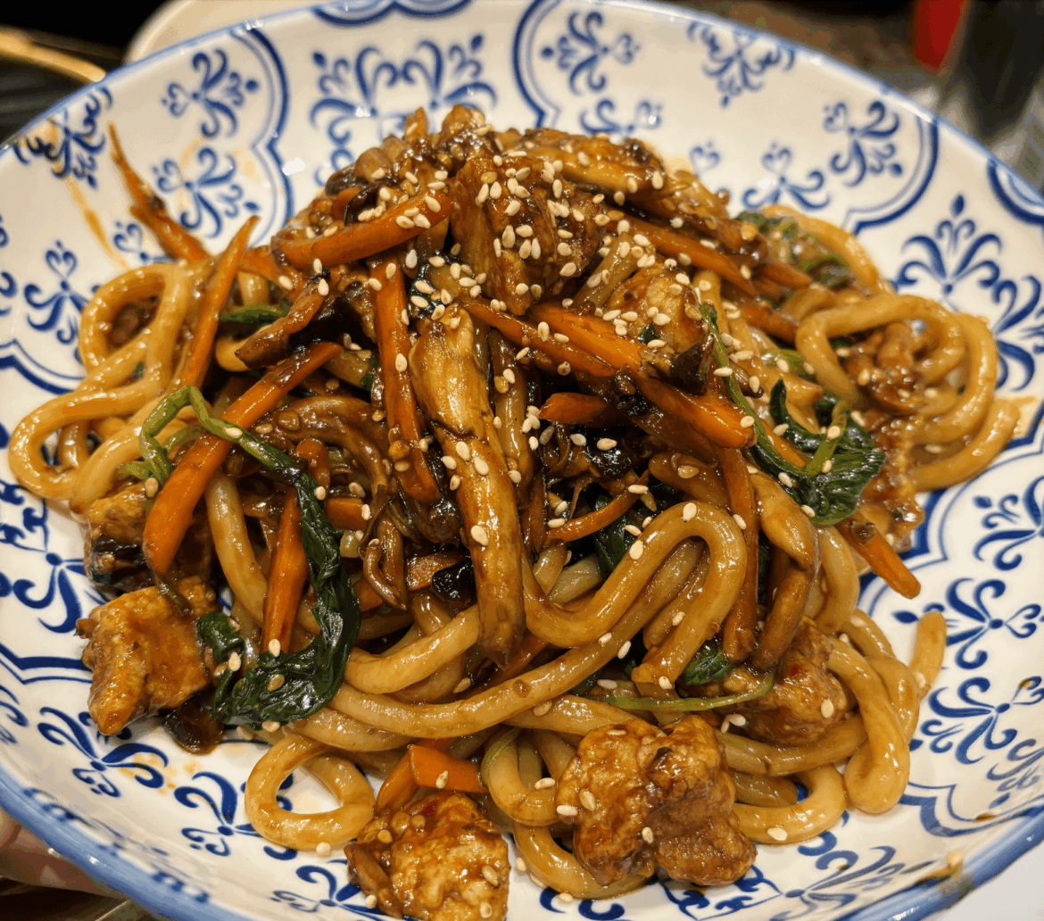 Saucy Spicy Udon!