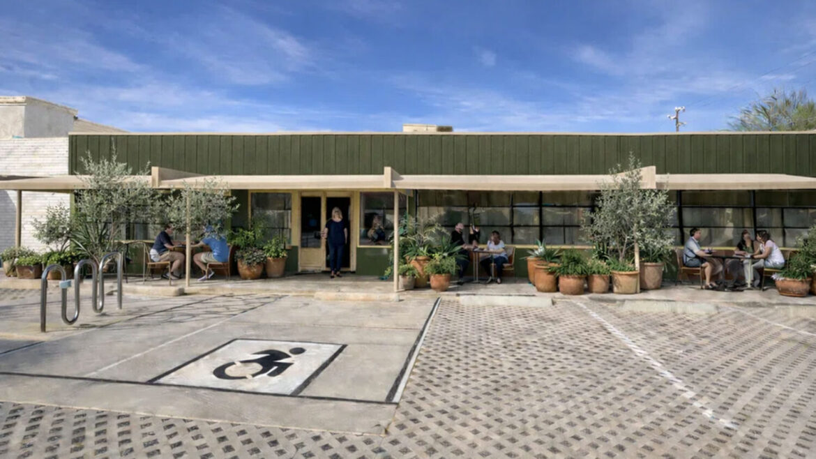 Rendering of the Olive Farmer, a restaurant, bar and market concept, slated to open in Phoenix in t...