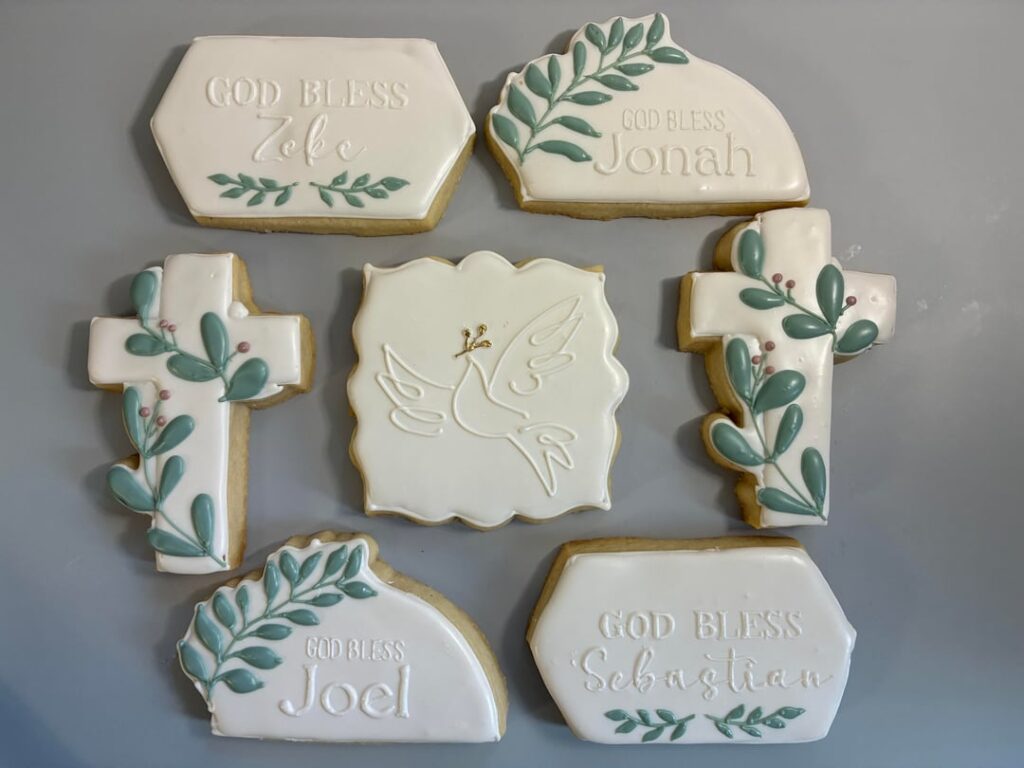 For a family baptism/communion/confirmation