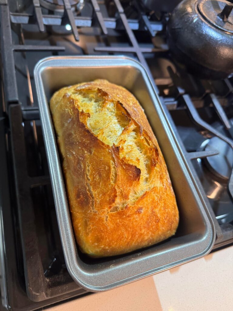 My first loaf! Proud 🥹
