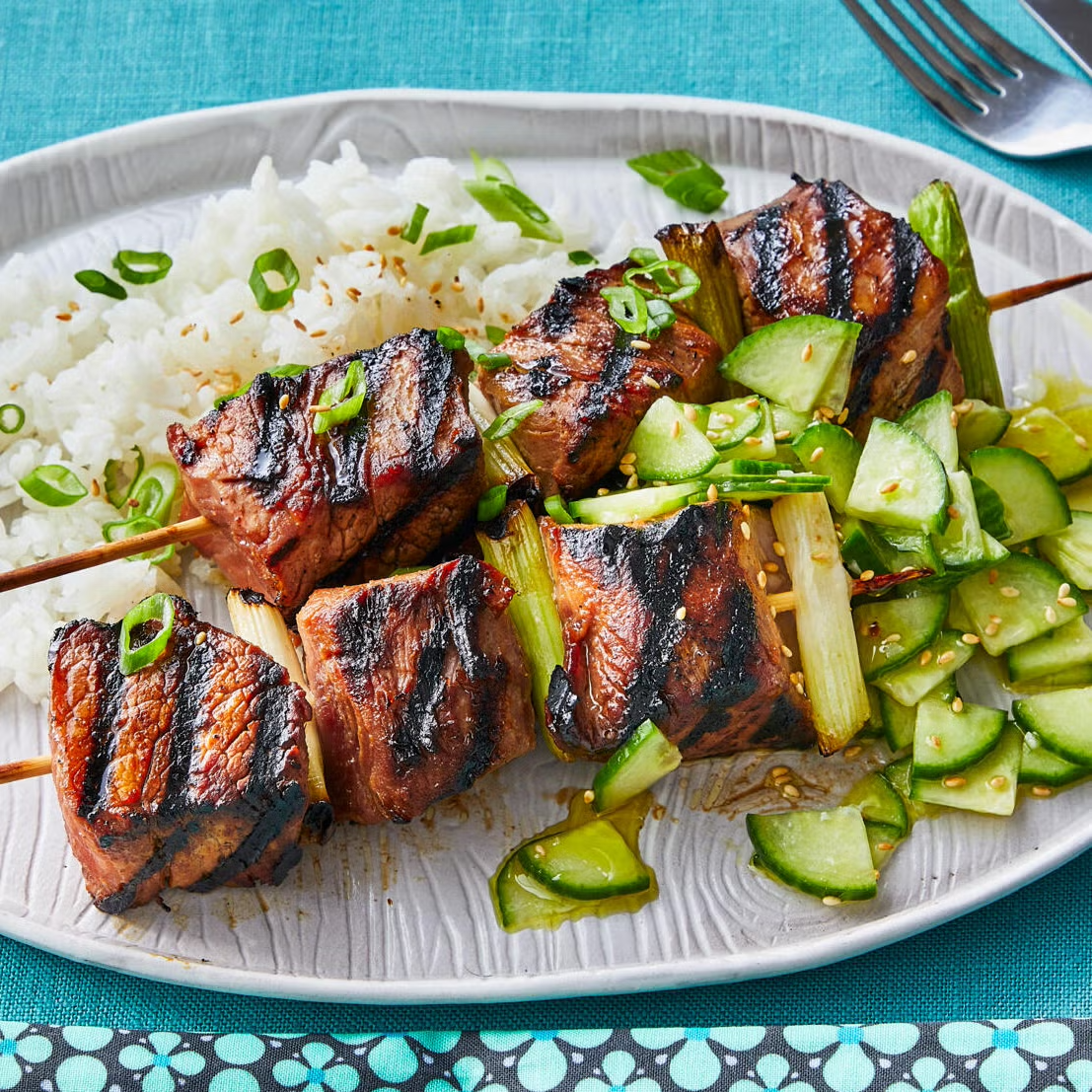 recipes with cucumbers pork kebabs with cucumber