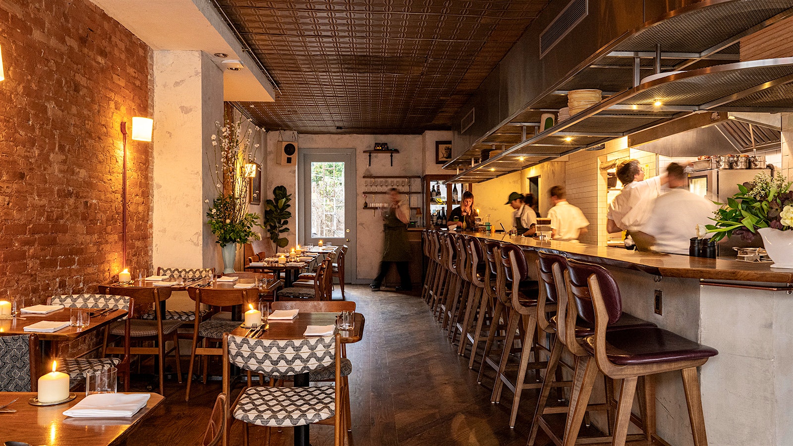 The interior of Arthur in Brooklyn.