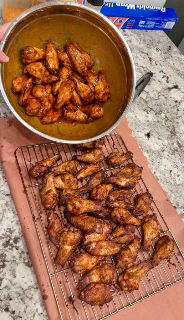 smoked wings